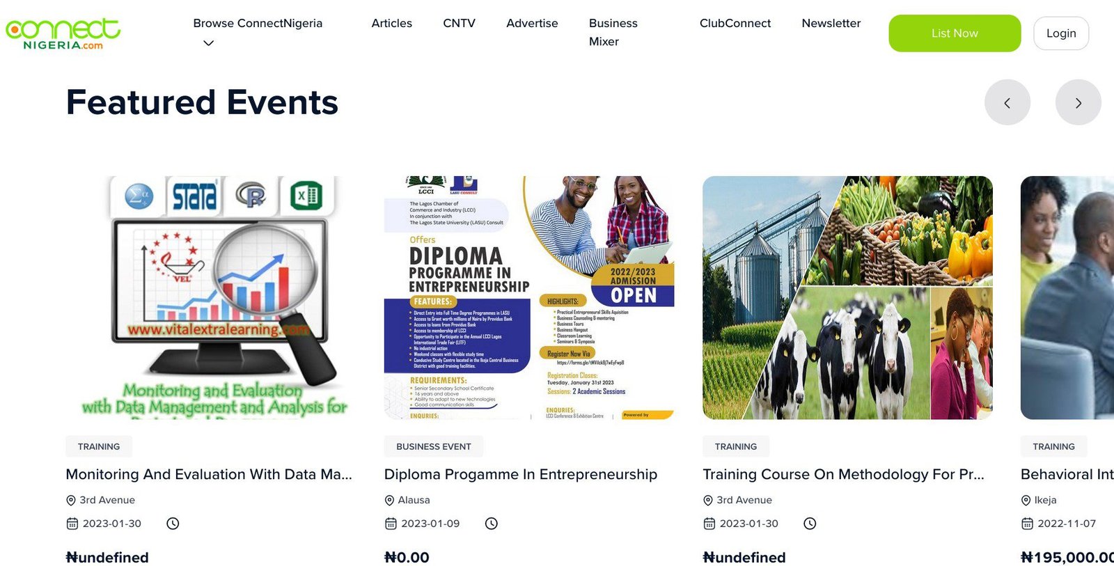 You can create an events calendar like ConnectNigeria and make money online.