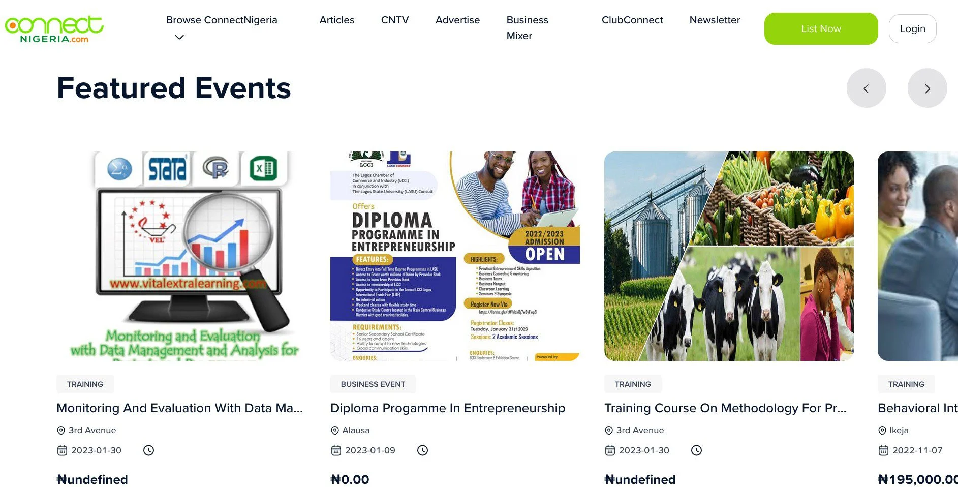 You can create an events calendar like ConnectNigeria and make money online.