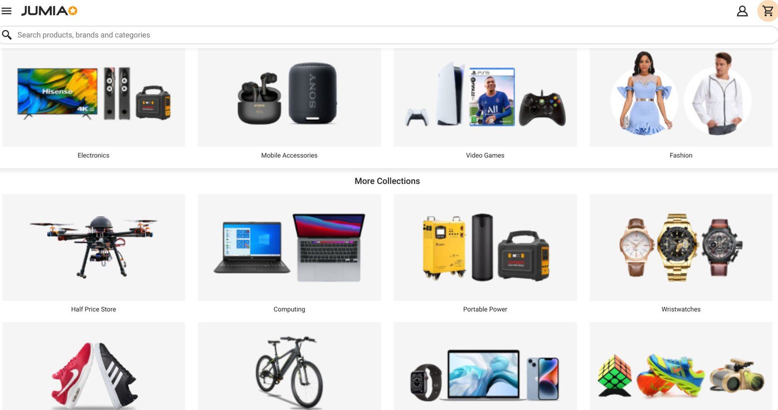 Create an online markeplace where people can buy and sell all kinds of retailing products.
