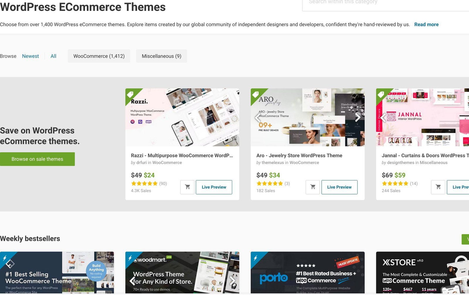 If you prefer a premium WooCommerce theme, you can buy one from a third-party website.