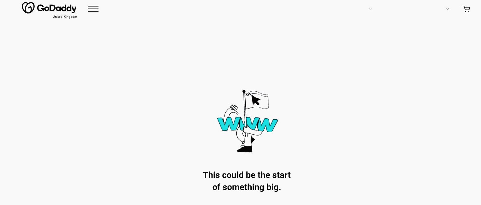 Your domain name could be the start of something big.