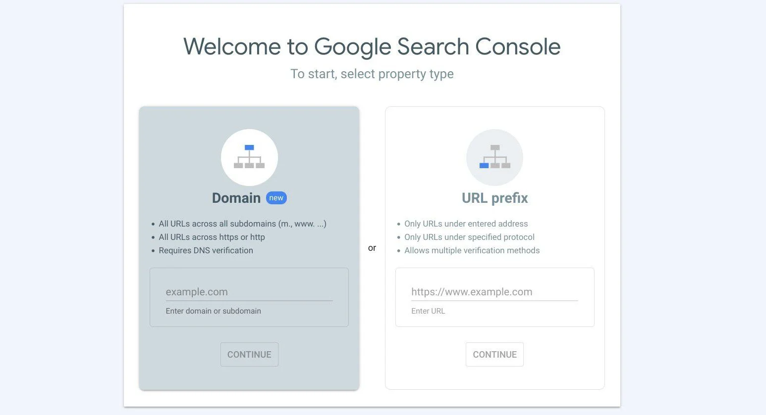 Enter your pages URL into Google Search Console.