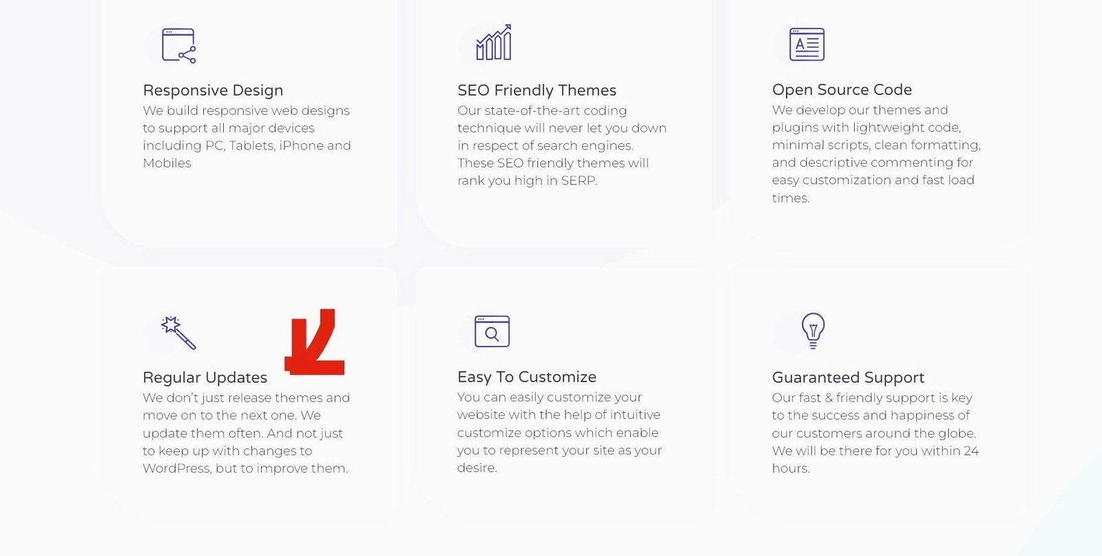 If you're buying a premium theme, find out its update history.
