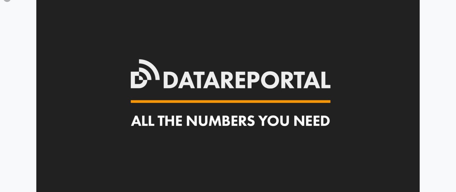 You can find credible data from authoritative websites like Datareportal.