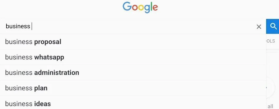 Use Google Suggest (aka Autocomplete) to find your audience's exact keywords.