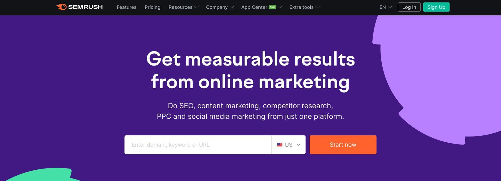 Research your blog niche ideas with popular SEO tools.