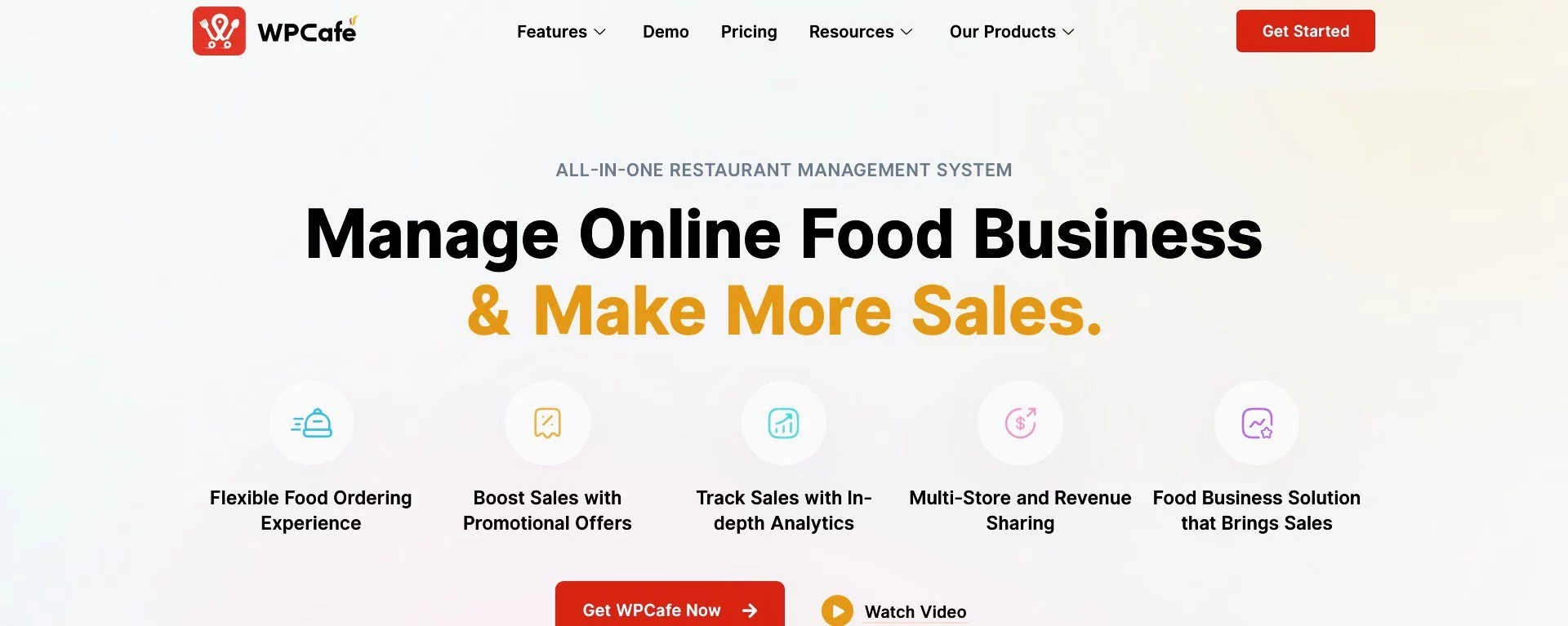 Create an online food delivery service with a plugin like WPCafe.
