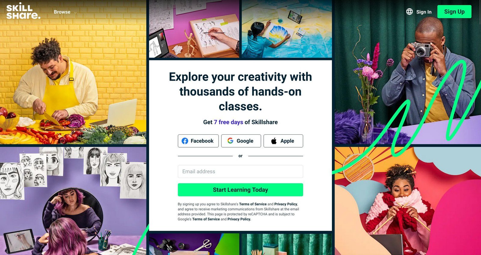 Create and sell online courses on Skillshare.