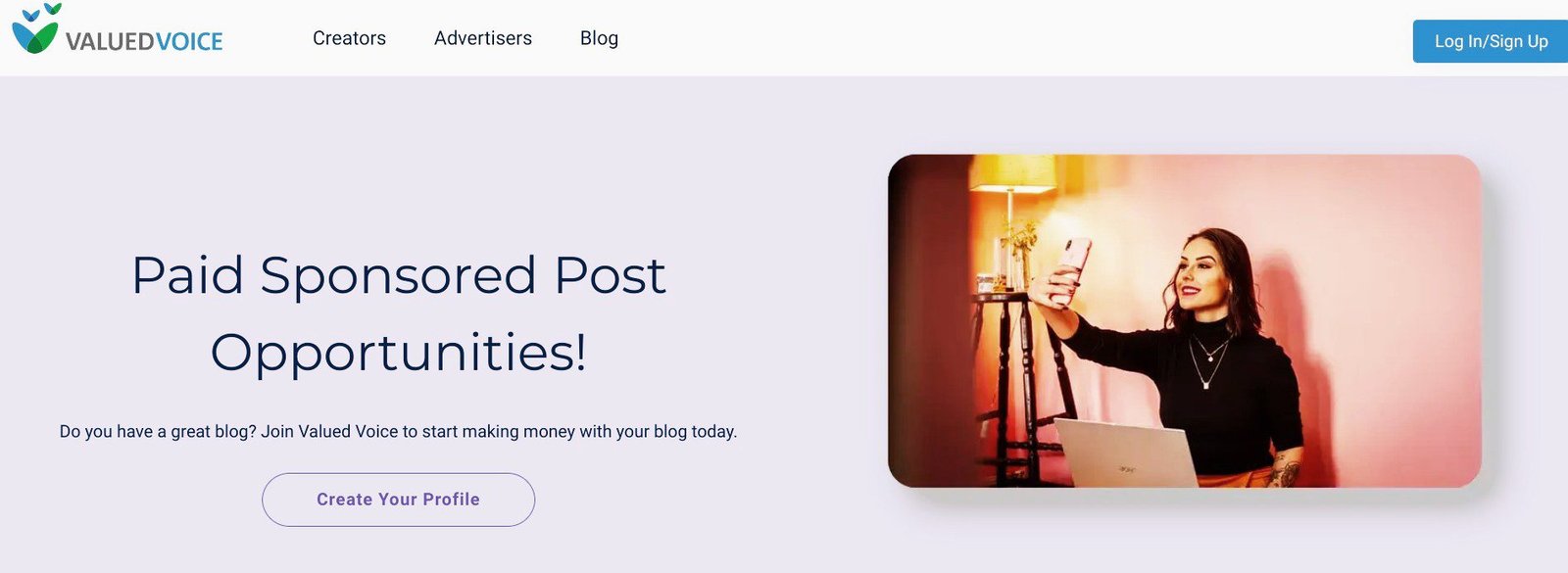 You can find paid sponsored post opportunities in marketplaces like ValuedVoice, RealClever, and others.