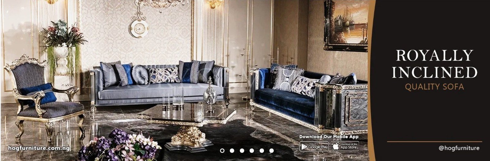 A good example of a successful online furniture store is hog furniture.