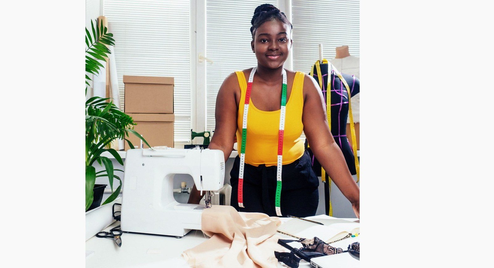 Create a tailoring/fashion designing apprenticeship website.