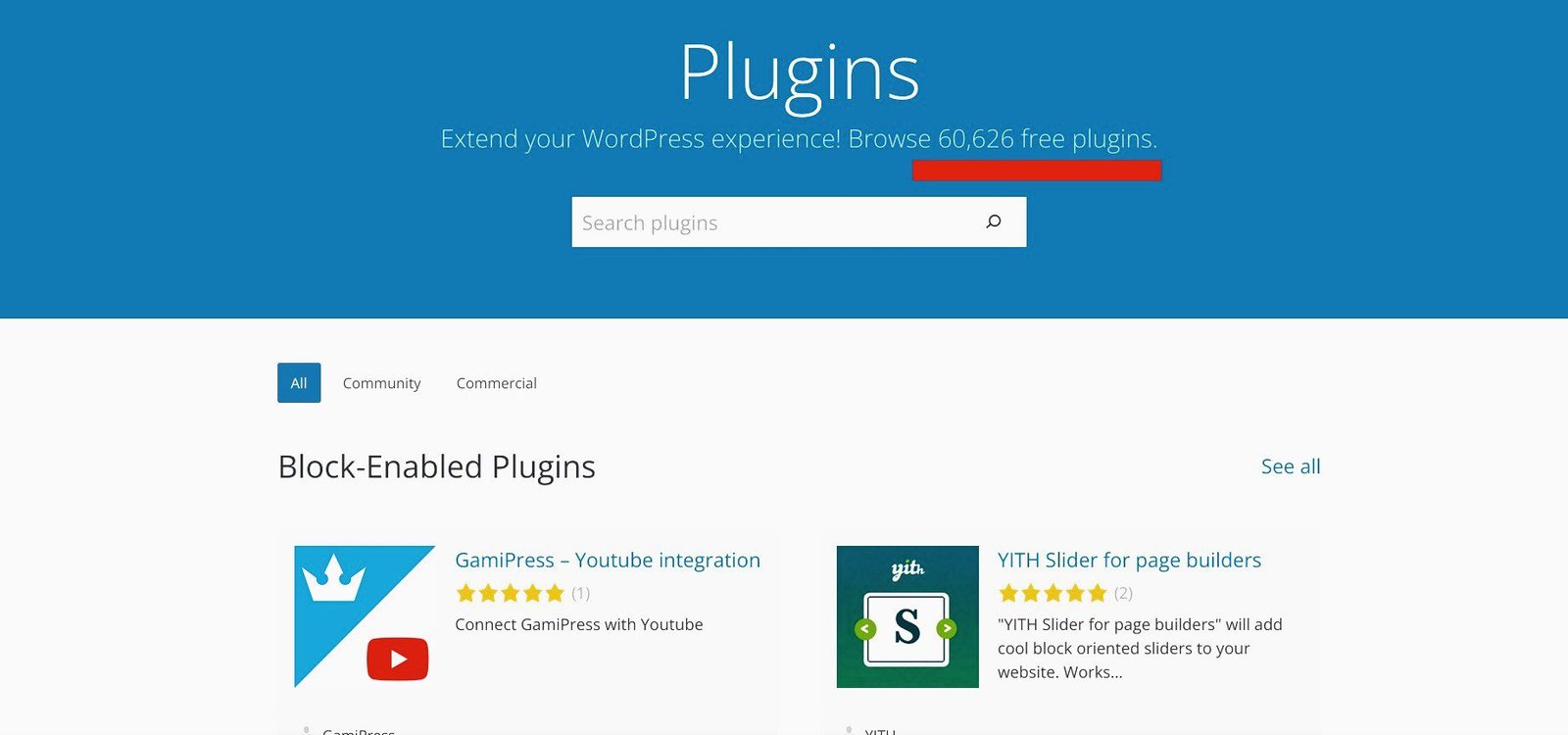 You can browse more than 60,000 free plugins in the WordPress plugin directory.