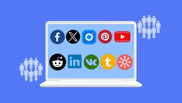 Use social media channels to create awareness of your new blog among your target users.
