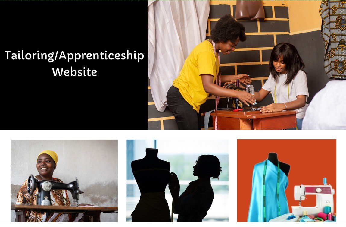 Start a fashion designing/tailoring apprenticeship site and make money online.