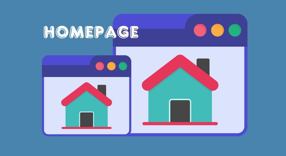 You need to create a new homepage for your blog.