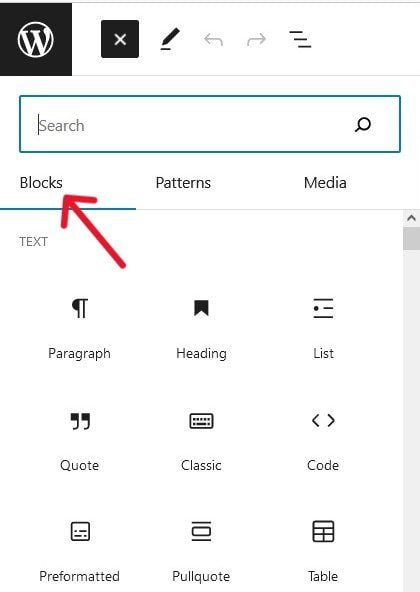 Since 2018, WordPress now comes with a block editor that allows you to create unique content layouts.