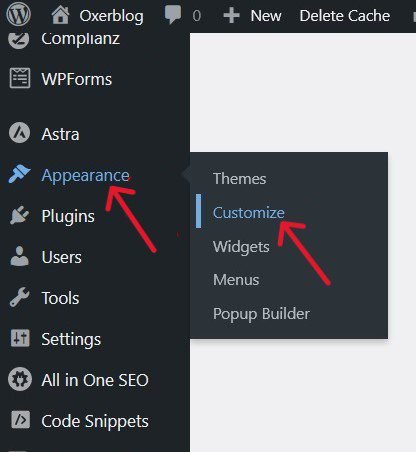 You can customize your theme using the WordPress Theme Customizer.
