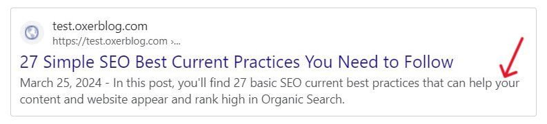 Write a robust meta description for each of your pages.