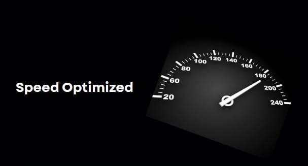 A good WordPress theme is optimized for speed.