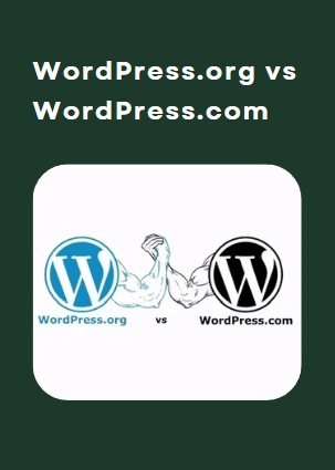 There is a difference between WordPress.org and WordPress.com, though they share the same domain name.