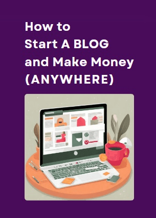 In this post, you'll learn how to start a blog anywhere and make money online.
